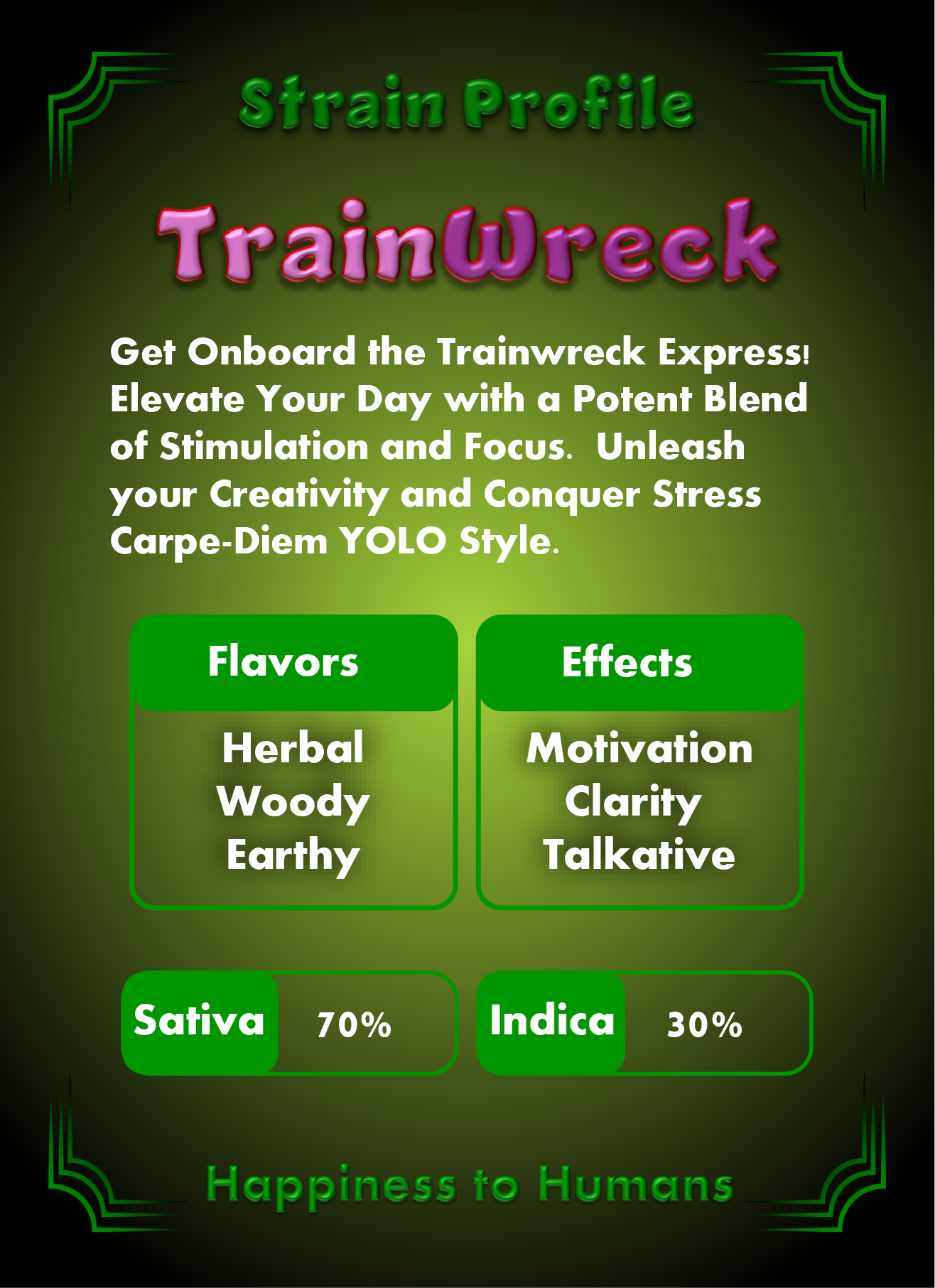 TrainWreck Auto-Flower Seeds