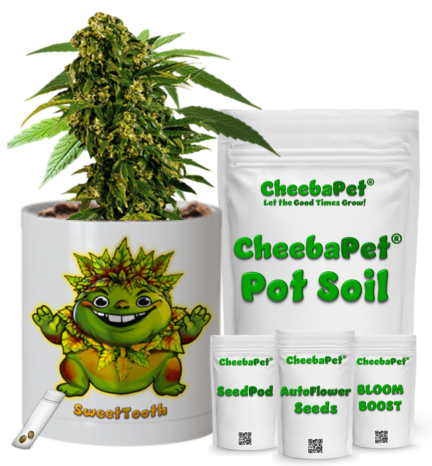 CheebaPet Planter Kit - SweetTooth