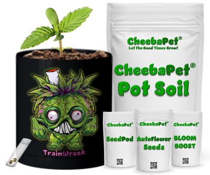CheebaPet Planter Kit - TrainWreck