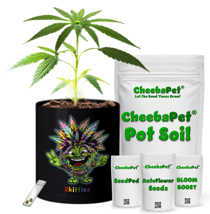 CheebaPet Planter Kit - Zkittlez